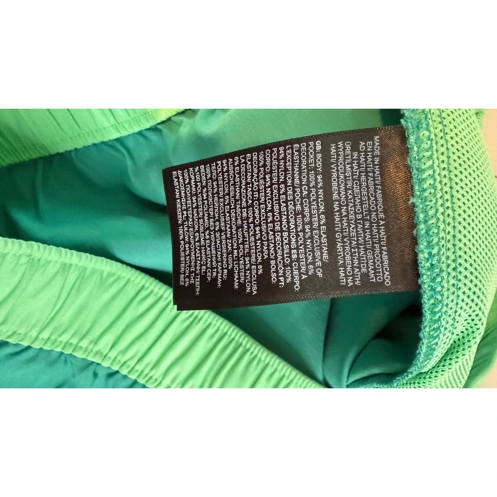 The North Face Class V Pull On Shorts Green Relaxed Fit Mens Medium NEW